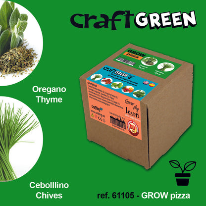 Kit jardinería Craft Green PIZZA